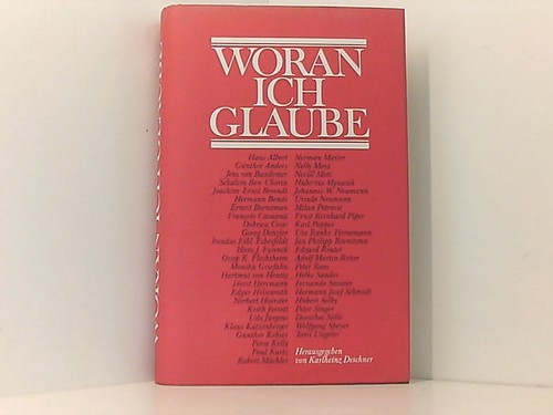 Woran ich glaube - hrsg., von