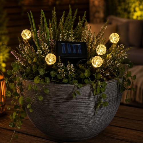 Led solar gartenstecker - led, mit