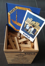 KAPLA - Kasten, naturfarben, 280 Teile, sortiert + Buch