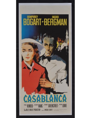 Casablanca filmplakat humphrey - casablanca,