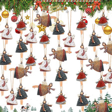 Weihnachtsengel Anhänger Holz