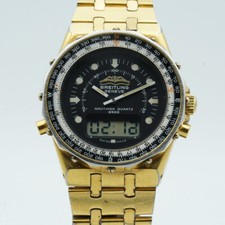 BREITLING NAVITIMER 2400 HERREN UHR QUARTZ 81470 ARMBANDUHR BR400 VINTAGE RAR