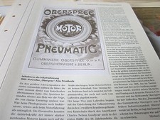 Kaiserreich Archiv 3 Wirtschaft 3080 Gummiwerk Oberspree Kautschuk