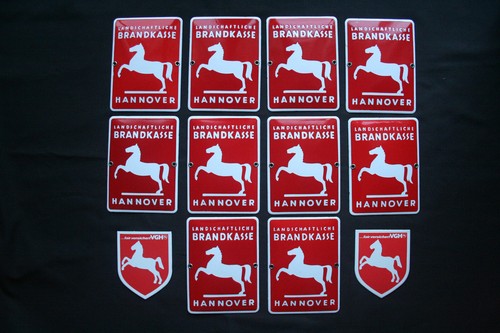 12x emailleschild - 12x,