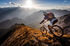 Fototapete-MOUNTAINBIKE
