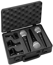 3 Vocal Mikrofone img Stage Line DM-3Set Dynamisches Vocal Mikrofon Set Mikro