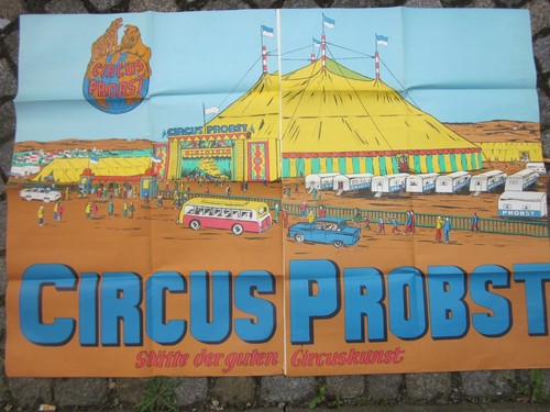 38247 zirkus probst - zirkus, plakat