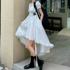 Damen Rüschen Asymmetrisches