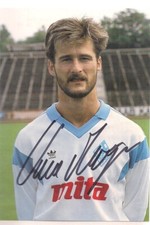Autogramm Uwe Meyer Fußballspieler SV Waldhof Originalunterschrift