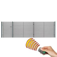 Doppelflügeltor Set Hoftor Metalltor Pforte Tor 3,5m 4m  E Antrieb Einfahrtstor