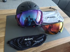 Skihelm gr.55-58 Visierhelm Alpina Jump 2.0 QVMM