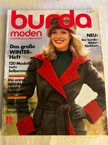 Burda moden oktober - burda, 1973