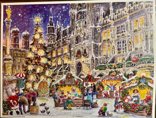 Alter adventskalender mit - alter,