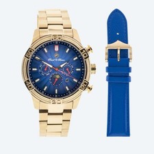 Herrenuhr edelstahl goldfarben - edelstahl,