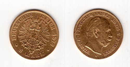 Preussen mark 1877 - preussen, 5