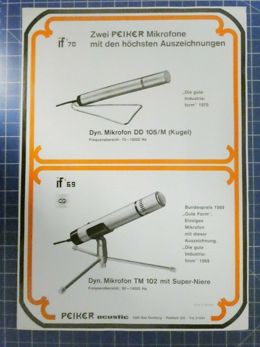 Peiker dyn mikrofone dd105 - peiker, dyn.mikrofone
