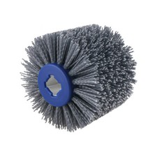 Satinierwalze Nylonbürste