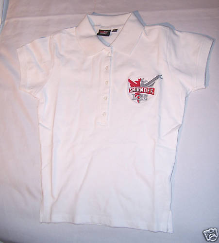 Smirnoff ice damen polo shirt - ice,