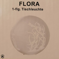 Glas Tischlampe Tischleuchte