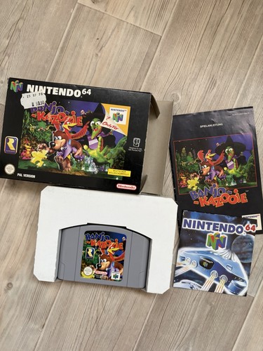 Banjo kazooie n64 ovp mit - banjo-kazooie,