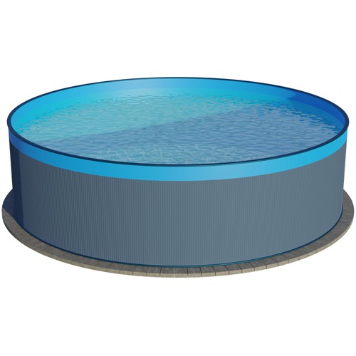 Stahlwandpool rund 550x120 - , cm