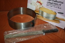 Tchibo Edelstahl -Tortenring +