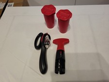 Tupperware,  Dosenöffner,Korkenzieher, Salz Und Pfeffer Streuer