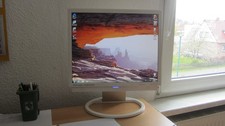 Monitor, Bildschirm, 19 Zoll, weiß, Belinea, gebraucht