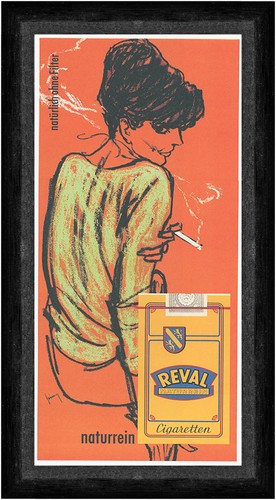 Reval zigarettenwerbung plakat - zigarettenwerbung,