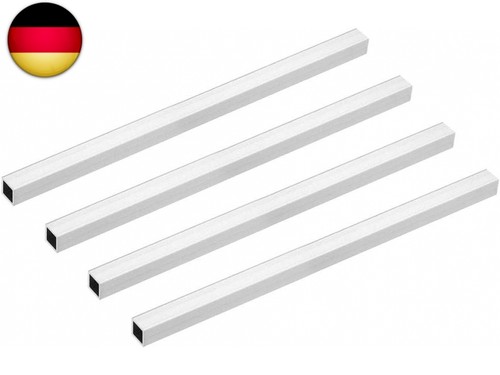 Stück alu vierkantrohr - 4,