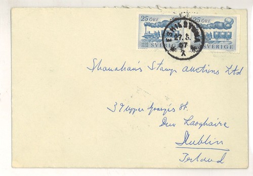 Schweden 1957 auslandsbrief - 1957,
