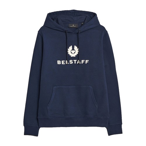 Belstaff signature hoodie dark - hoodie,