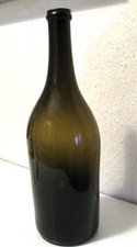 Antike Flasche - 30cm - vor 1900, hoher Boden , Abriss