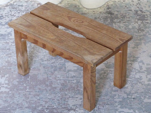 Alter schemel blumen hocker - schemel, blumen-hocker