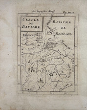 1719 Alain Mallet, Map of