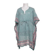 Aurobelle, Strandkleid, Größe: S/M, Grün/Mehrfarbig, Baumwolle, Damen #plj