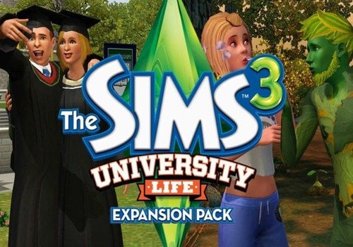 The sims university life - 3, dlc