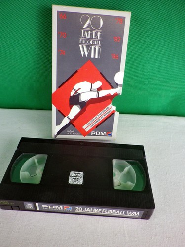 Fußball vhs videokassette - fußball,