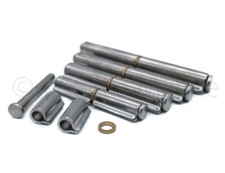 Edelstahl 2 Blattschweißen auf Scharnieren Rampe Tür Tor schweißbar A2 304 SS