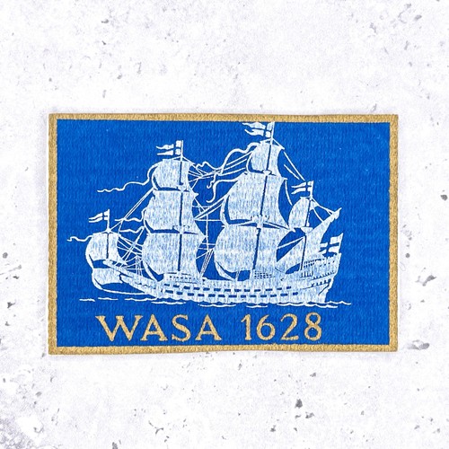 Vintage wasa 1628 - vintage, patch