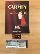 Programmheft Carmen Oper auf