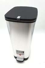 Keter Treteimer Haushaltsschrank Chic Bin Stahl Treteimer mit Verriegelungsring 