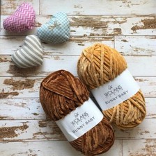 Wolans Bunny Baby - Chenille Wolle, super Bulky (wie Himalaya Dolphin Baby)
