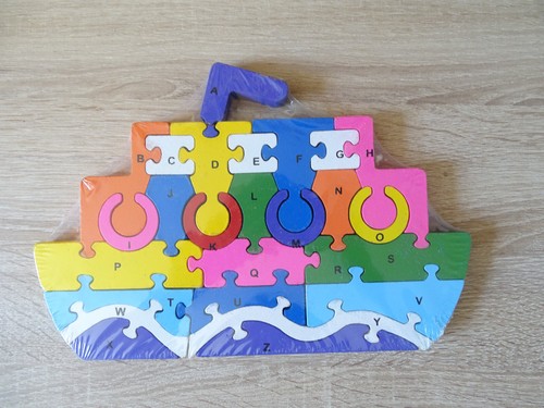 Holzpuzzle schiff dampfer - holzpuzzle,