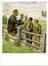 037 AK Bildkarte Otto Quante Kasperltheater