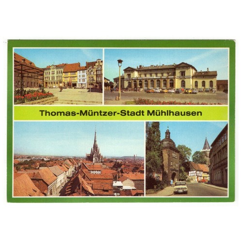 Thomas müntzer stadt - ak, thomas-müntzer-stadt