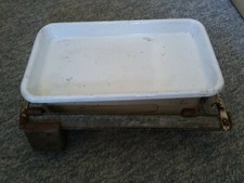 Uralte Haushaltswaage - Dachbodenfund - aus Entrümpelung - Metall antik Waage