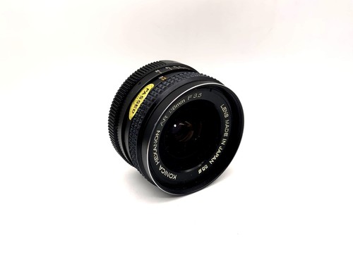 Konica 28mm 5 objektiv - konica,