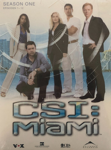 Dvd csi miami season - miami, 1