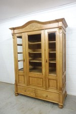 Schöner Vitrineschrank Küchenschrank Schrank Vitrine aus Weichholz Zerlegbar